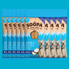 Coconut & Chia Seed Dental Sticks